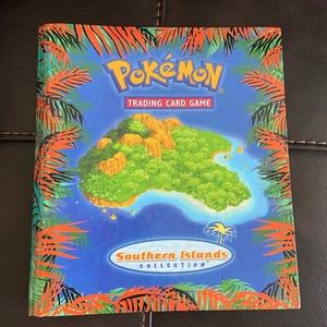 Pokemon Southern Islands Collection Binder 2001
